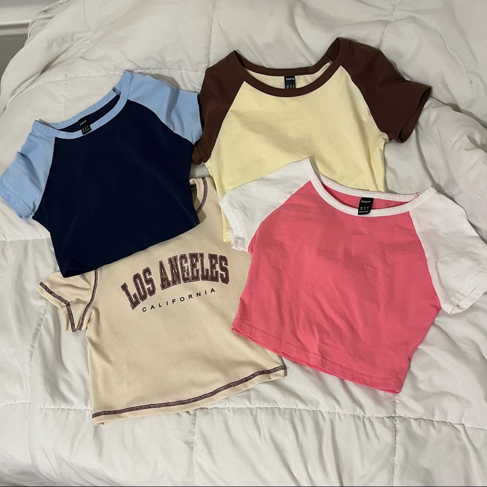 12 shein tops pack